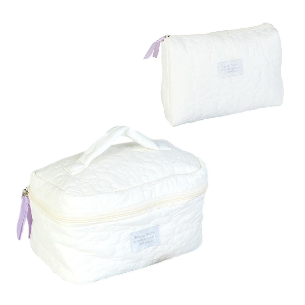 

Косметический набор из большого и косметического макияжа Стильный и большой Мелкий предмет Легкий Косметичка Queen-b, 2, Маленький, Сумка, Косметичка, Кейс, Коробка, Милый, Вместимость, белый