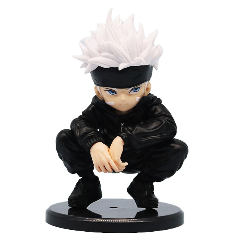 3pcs Satoru Gojo Action Figure Jujutsu Kaisen Anime Figure 3 Style Lord of the Curse Sukuna Figurine Collection Model Doll Toys