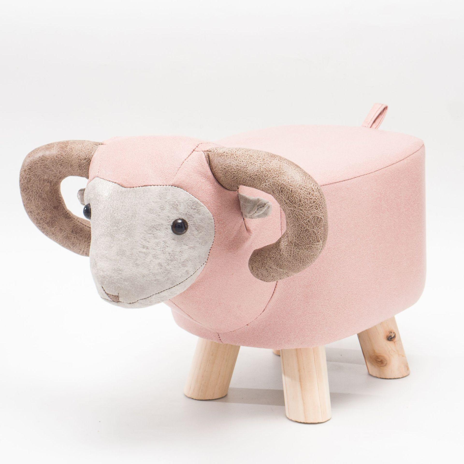 

Креативный детский табурет в скандинавском стиле для крыльца, мультяшный табурет для пеленания обуви, гостиная, деревянный низкий табурет в виде животного