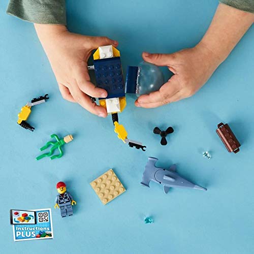 LEGO City Mini Sottomarino Esploratore dell'Oceano 60263