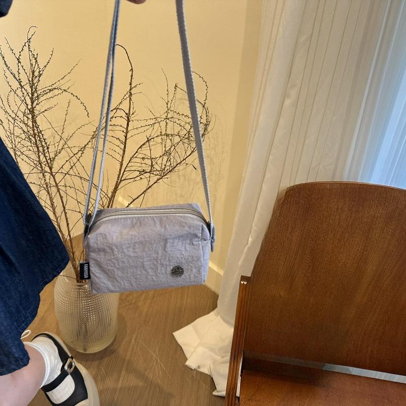 Messenger Bag Damen Leichtgewicht Pendler Kleine Umhängetasche Werkzeug-Umhängetasche Einfache Einfarbige Sport-Hüfttasche Lässige Brusttasche