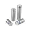 4/ 6pcs Glass Fasteners Durable Stainless Steel Acrylic Advertising Bracket Pins Billboard Fixing Screws Bracket