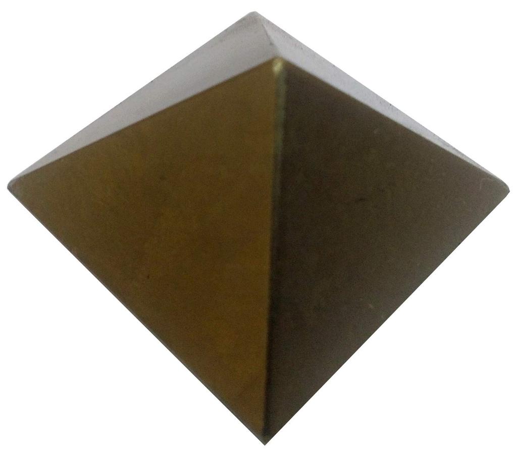 Purpledip Black Obsidian Stone Pyramid: Reiki Healing Divine Spiritual Crystal (11939)