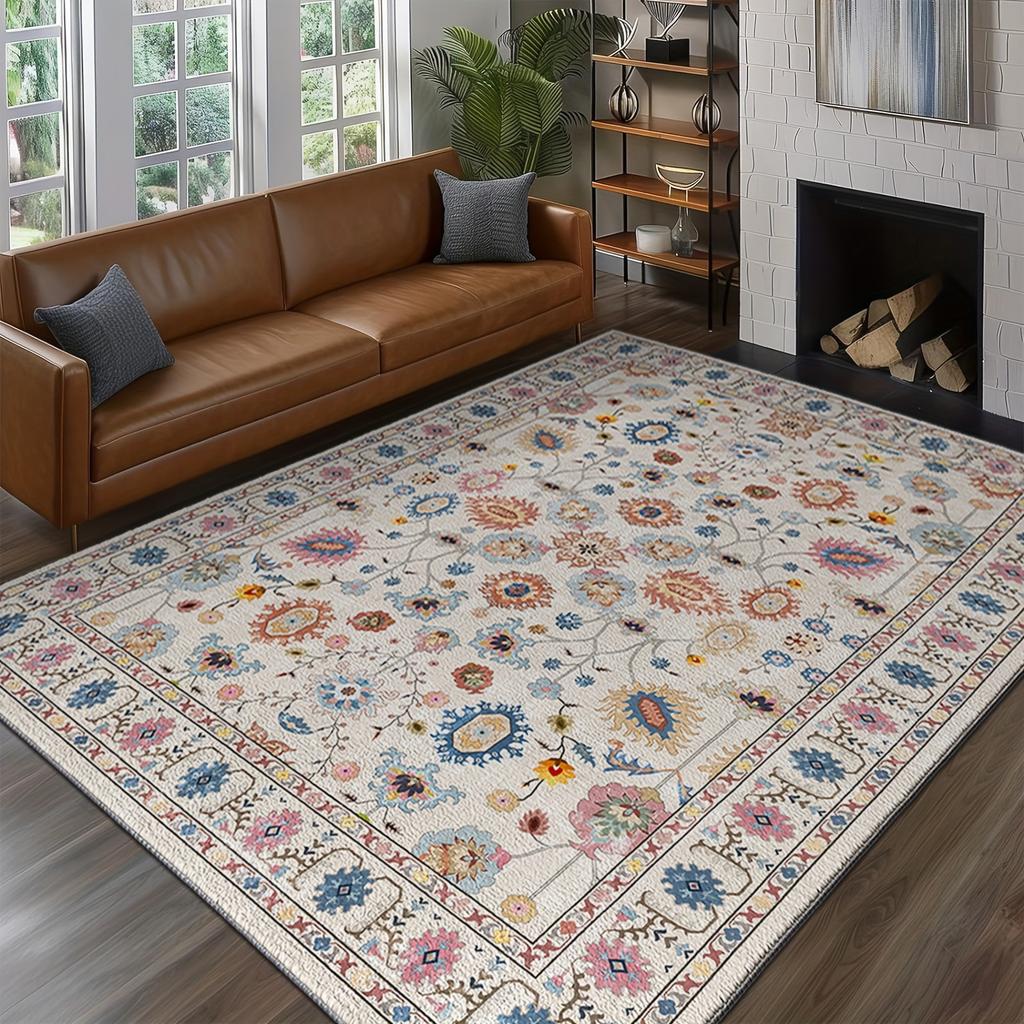 Wysokiej jakości Miękki Boho Vintage Dywan Duży Dywan do Sypialni Jadalni Salonu Mata na Sofę Stolik Kawowy Mata Podłogowa Dom