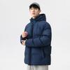 Jacke Herren Übergröße Winter Tide Kapuze Verdickt Jungen Brot gepolsterte Jacke
