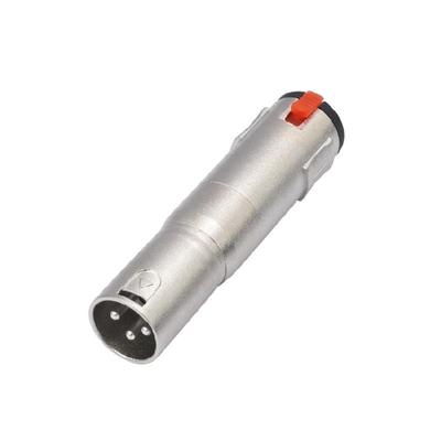 Secure Connection 6.35mm 1/4inch TRS Female To XLR Male Sound Adapter For Amplifiers And Active Speakers