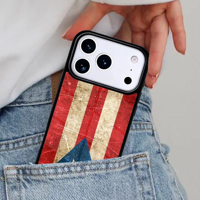 

Puerto Rico Flag print Phone Case for iPhone 17ProMax 12 13 14 15 16e 17 Pro Max Plus Air Cover iPhone 16 Plus
