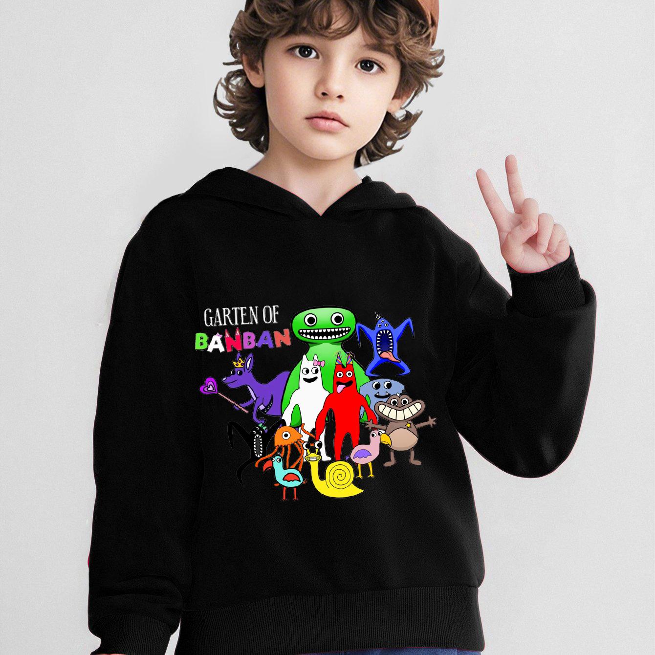 Spring And Autumn Children Garten Of BanBan Hoodie Boys And Girls Casual Tops Cartoon Printing Children s Sportswear Coat Baby 100