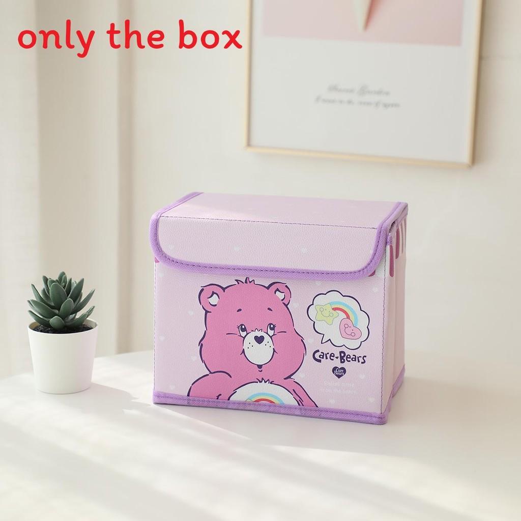 Hello Kitty Kuromi Cinnamoroll Melody Gittermuster Faltbare Klapp-Aufbewahrungsbox für Büro und Schlafzimmer