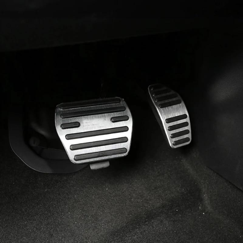 My Good Car Interior Aluminum Alloy Free Punch Brake Pedal Accelerator Pedal for 2017 2018 Renault Koleos Auto Parts
