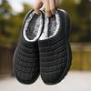 Winter Warm Men Cotton Casual Shoes Comfortable Mens Home Slippers Half Loafers Snow Shoes with Fur Slip-on Light Flat Shoes
