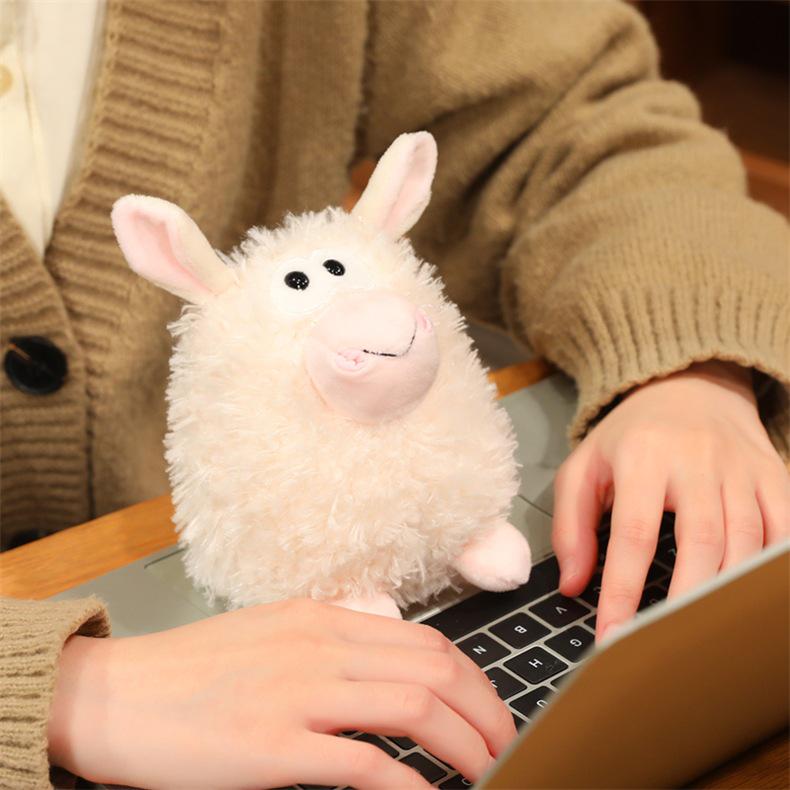 Adorable Cartoon Sheep Plush Toy - Fox Creative Doll Gift from Mengqu Forest Series