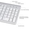 Jomaa 2.4G Wireless Keyboard and Mouse Combo Mini Multimedia Full-size Keyboard Mouse Set For Computer Notebook Laptop Desktop