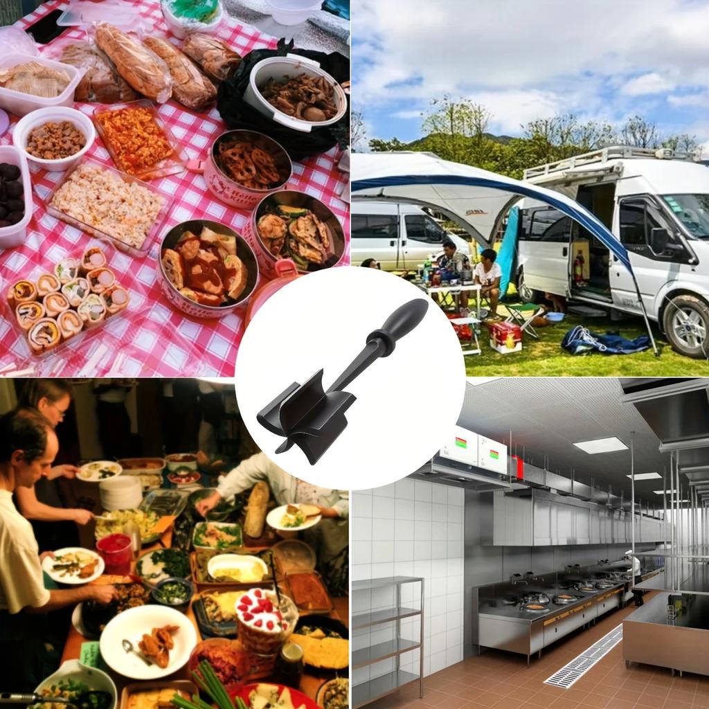 Meat Cutting Mixer Multifunctional Ground Beef Masher Mixing Grinding  Pounding Spatula Meat Scraper For Mincing Kitchen Tools