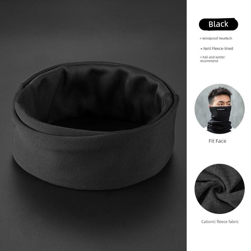 Rockbros Warming Kerchief Cold Mask Towel Neckerchief Cover Fleece Magic Headband Winter Men and Women Riding Equipment