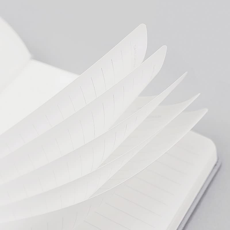 PAPERIDEAS A5 Hardcover Notebook, (Horizontal Lined, Lilac)