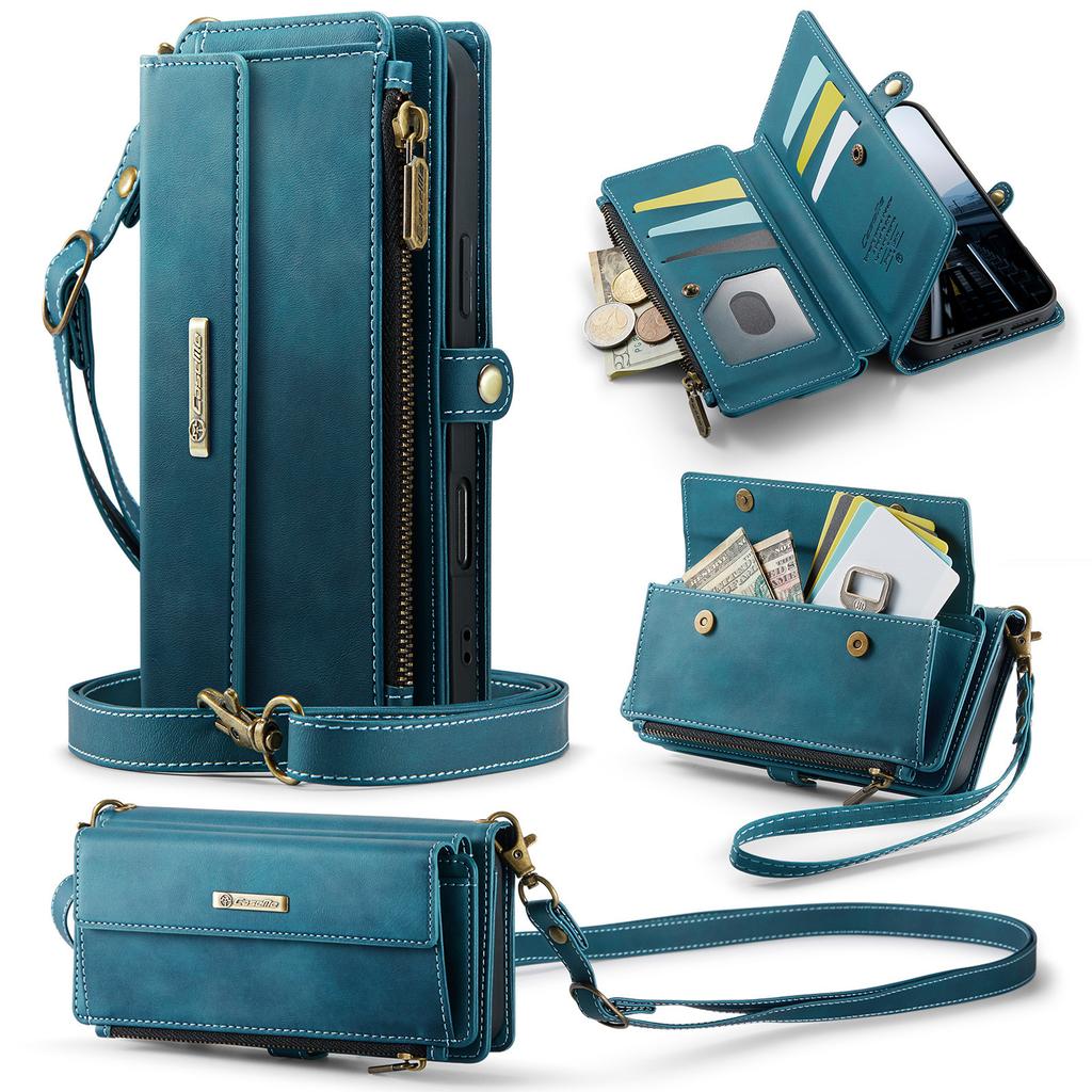 Applicable to Samsung A11 mobile phone case A11 card multi-function zipper bag A11 crossbody A11 anti-drop A11 protective case