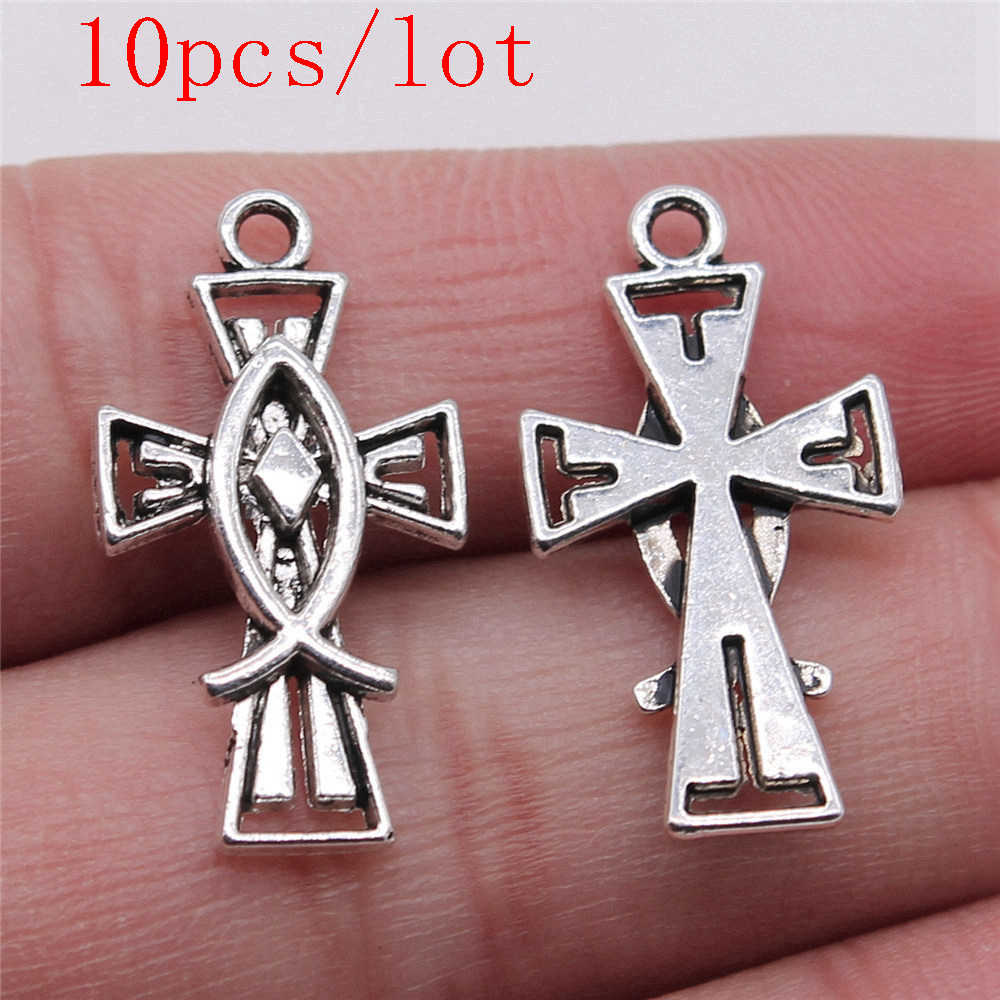 Fish Bone Charms For Jewelry Making Pendant Diy Crafts Accessories