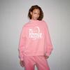 Heavyweight European Women's High Neck Casual Hoodie with Letter Print