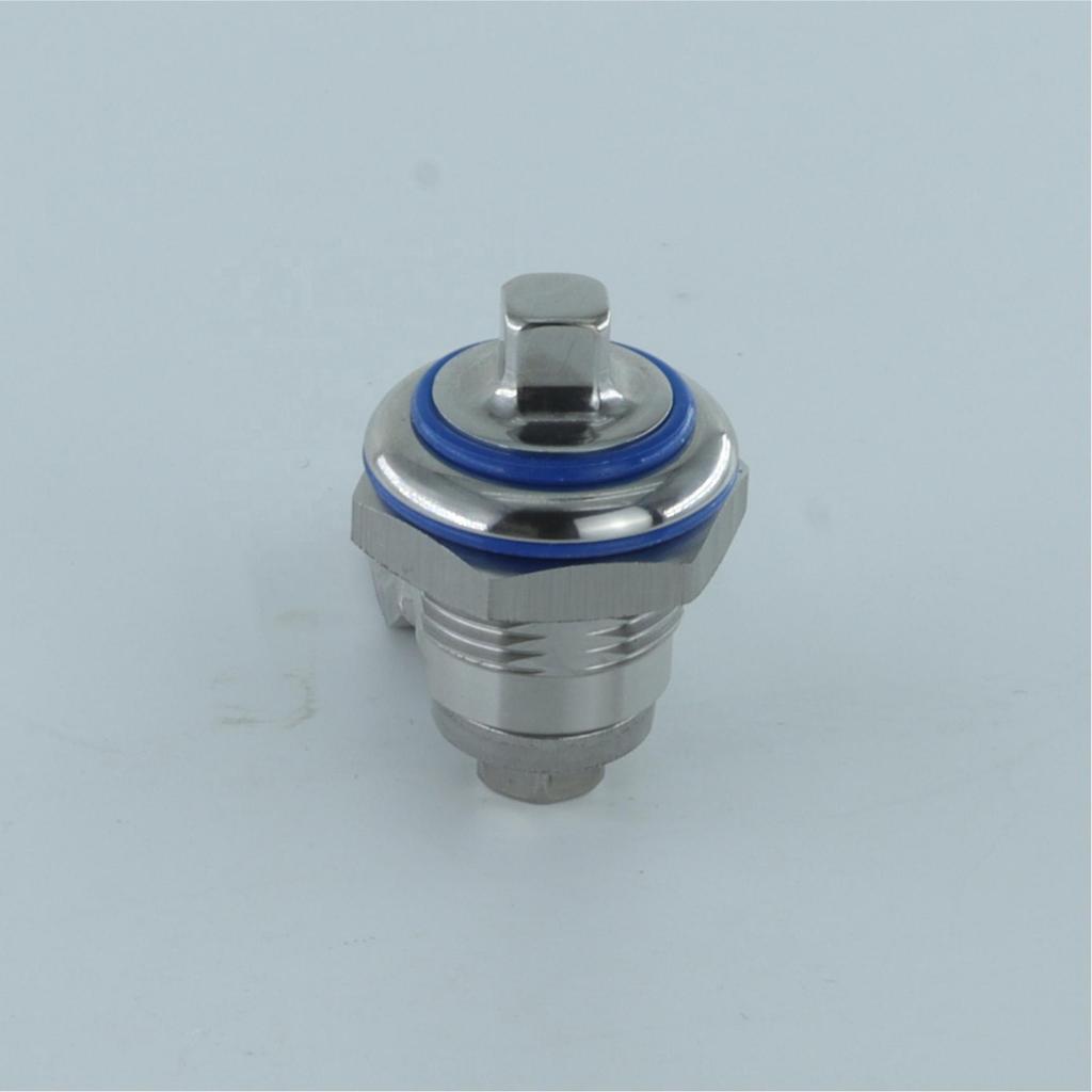 Sanitary Stainless Steel Cam Lock for Food Equipment-Waterproof Key Operated Polished IP69K Rated Quarter Turn Hygienic Design