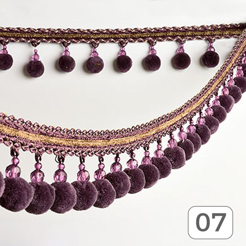 1 метр помпон шарик бахрома вышивка лента кисточка край отделка шторы подушки обивка бахрома шитье декор своими руками принадлежности 2M