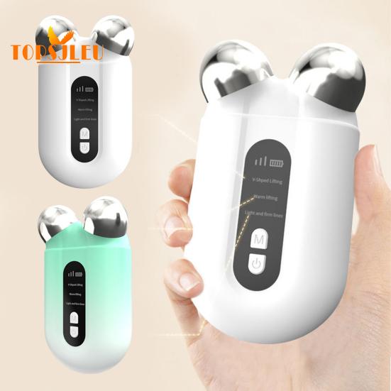 

Микротоковое устройство для лица, подтяжка лица против старения, омоложение, подтяжка кожи, электрический массажер для лица зелёный