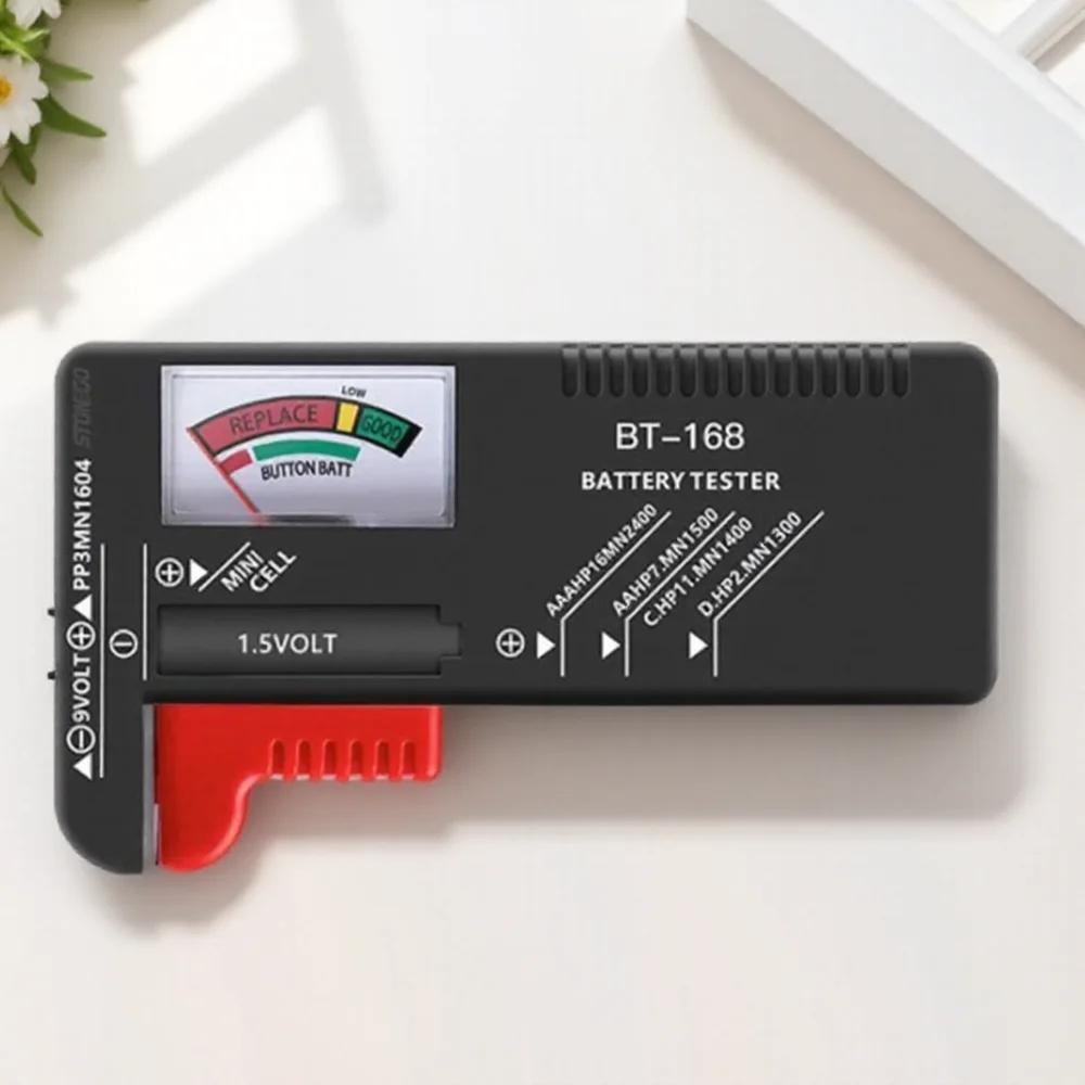 

Universal Battery Tester BT168 BT168D BT168PRO for AA AAA C D 9V 18650 Button Cell Batteries