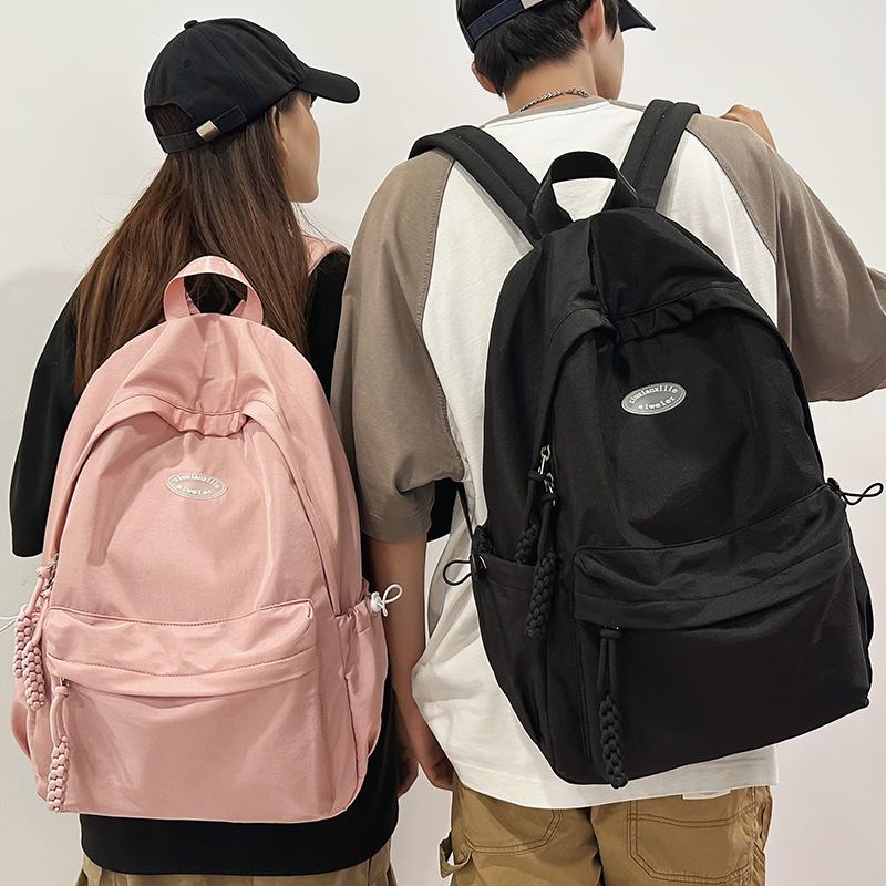 Yto Home Unisex Kids Pink/Black/Gray Elementary School Girl Junior High School High School College Boy Backpack