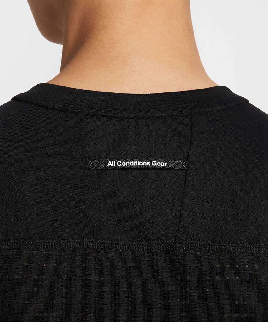 NIKE Acg Solar Chase Dri-Fit Adv Trail Running Top M - Black: Summit White / Io9678-010