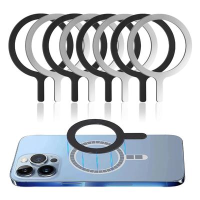 Self Adhesive Metal Ring Iron Sheet Sticker for Apple IPhone Case Magsafe Magnetic Wireless Charging Ring for iPhone 15