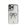 For Apple 17promax Epoxy for IPhone15plus Mobile Phone Case 14 Bow Transparent Light Luxury Women's New Model