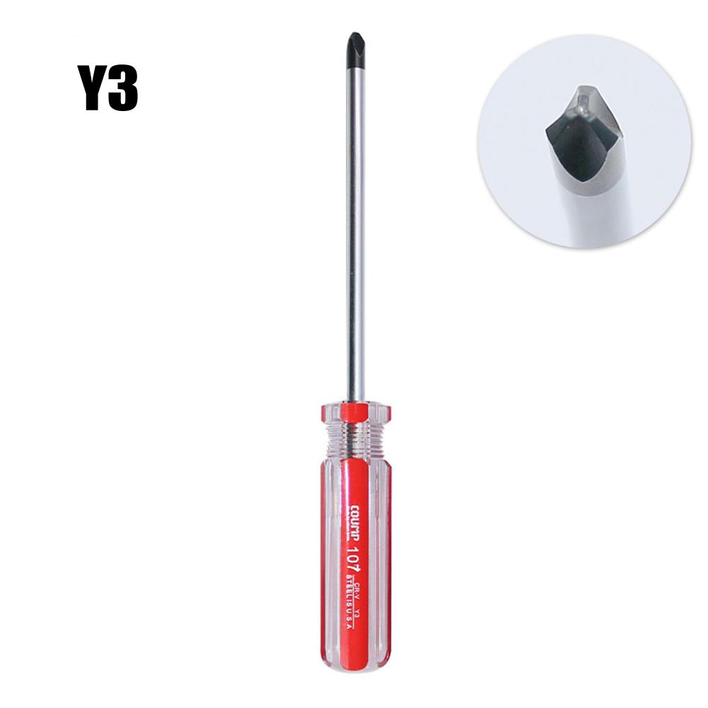 1 Pc Y-Shaped Screwdriver Set Nonslip Magnetic Tri-Wing Screwdriver Y0 Y1 Y2 Y3 Hand Tools For Furniture Toy Repair