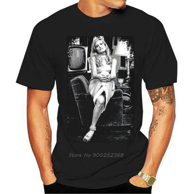 Dalida Celebrities Pánské Tričko Letní Bavlněné Kulatý Výstřih Krátký Rukáv Tričko Vtipná Trička Topy Streetwear