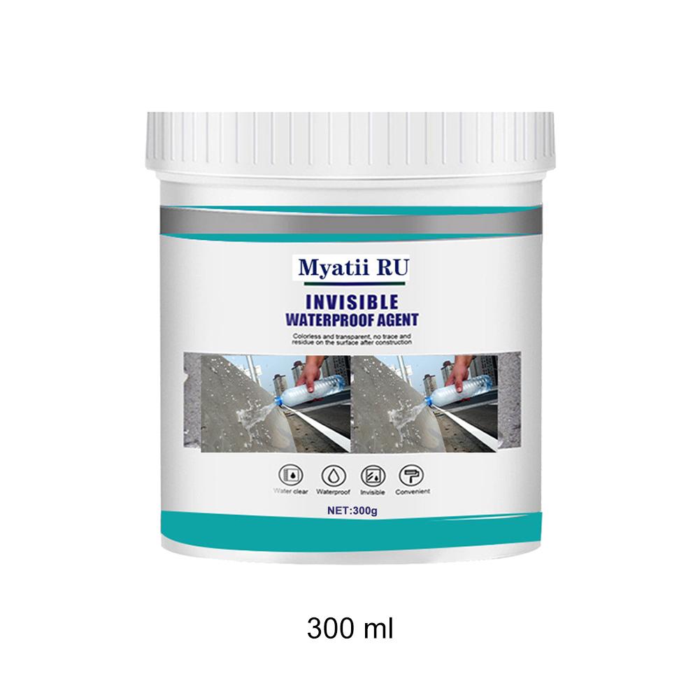 30/100g/300g Waterproof Coating Sealant Agent Transparent Glue With Brush Invisible Anti-Leak Roof Repair Broken Agent Tool