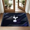 Tottenham Hotspur Design Crystal Velvet Rug Soft Decorative Mat for Bedroom Entrance