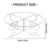 Clear Drink Dispenser Holder for Containers Outdoor Parties and Kitchens