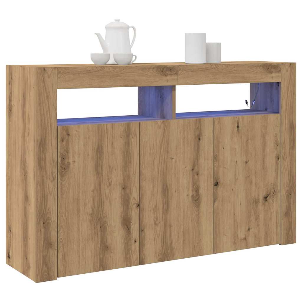 Sideboard Artisan Oak 116 x 30 x 75 cm Engineered Wood