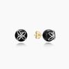 Breton De Fleurs Earrings (Onyx) PEOF004OX