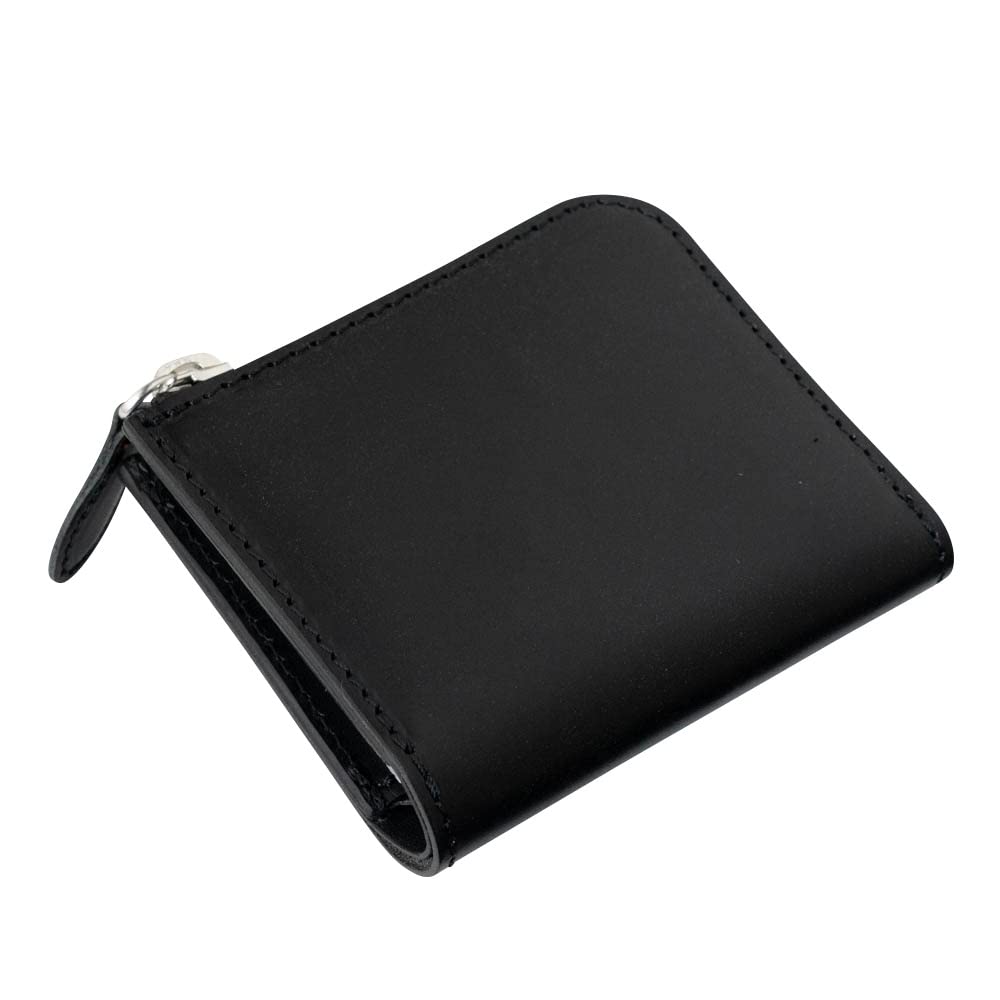 

Nakota Zipper Minimalist Buttero Genuine and Coin Blue L-shaped Wallet, Leather, Leather, Men s Women s, Small, Compact, Thin, Bifold, Zippered,