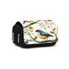 Bird Print Double Layered Flip Pen Case for Boy/Girls Best Gifts 2D Cartoon School Supplies Pencil Case for Children