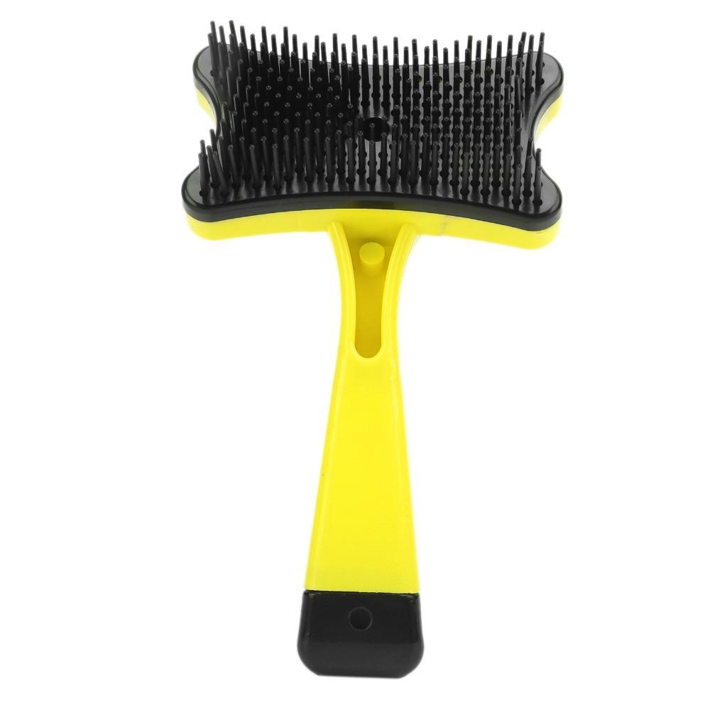Remove Loose Undercoat and Tangled Hair Pet Grooming Brush Grooming and Massage Slicker Brush Deshedding Brush