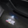 Pour Honda Mugen Power Emblème Civic Typer Fit Accord CRV Lampe de Porte de Voiture Lampe d'Accueil Projecteur Sans Fil Décoration Auto