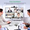 USB-Freisprechgerät Konferenzmikrofon Omnidirektionaler Computermikrofon 360 Grad Stimmaufnahme mit Taste für SkypeCelsiusVideo KonferenzCelsiusOnl