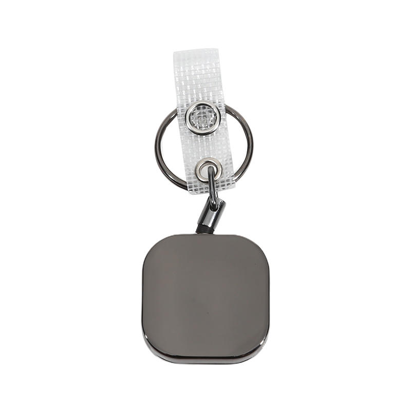 Retractable Keychain Badge Reel Holders Metal Heavy Duty With Carabiner Belt Clip And Key Ring For ID Card Name Holder