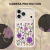 Soft Shell Case for iPhone 18 XR 13 12 11 Pro Max XS Max 17 Air 16e 15 16 14 Plus Lavender Flowers