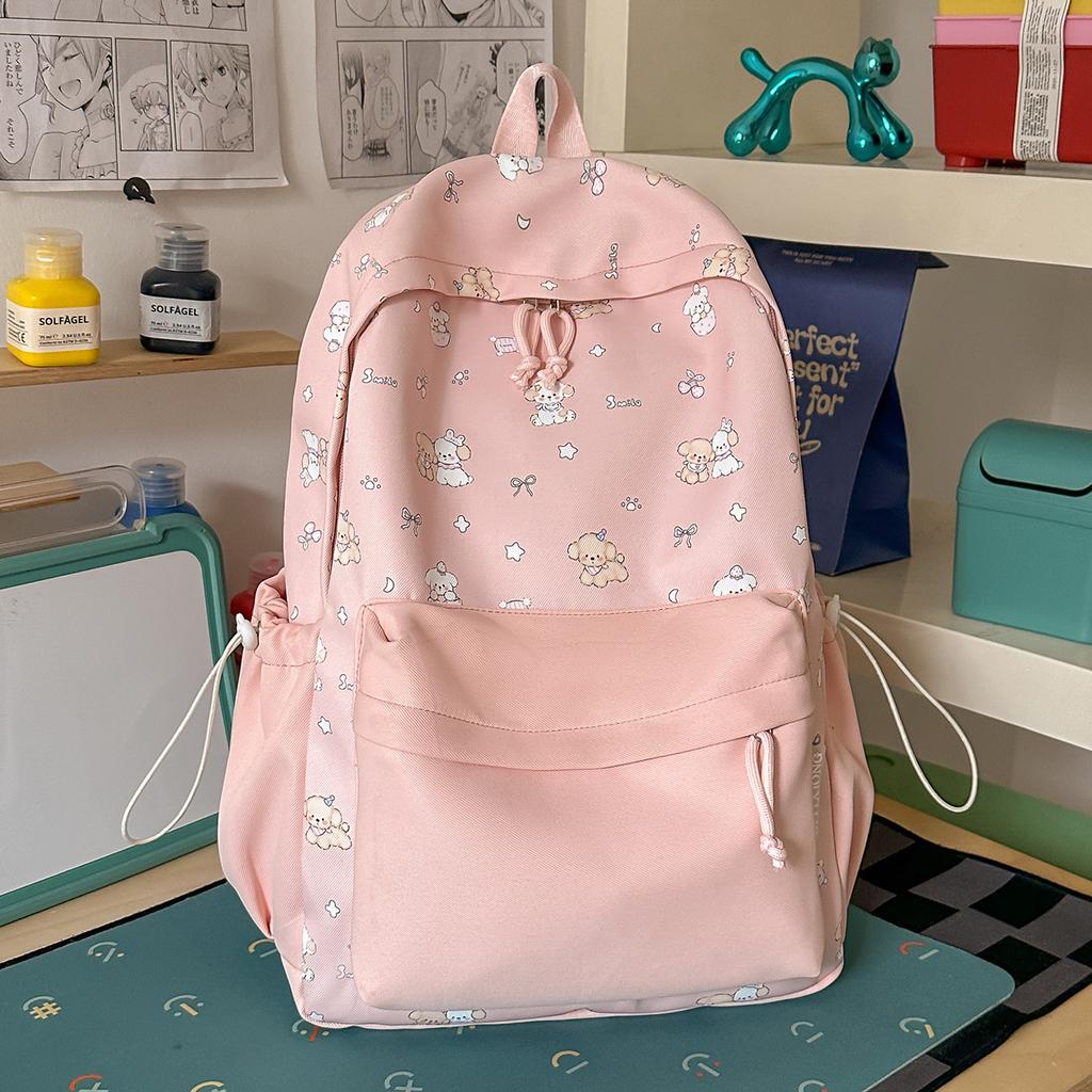 Schoolbag high-value schoolbag girl Japanese cartoon junior high school schoolbag female literary cute backpack light travel backpack