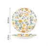 Flower Pattern Ceramic Plates Home Porcelain Tableware Exquisite Fruit Salad Plates Kitchen Accessories Dinner Plates and Dishes