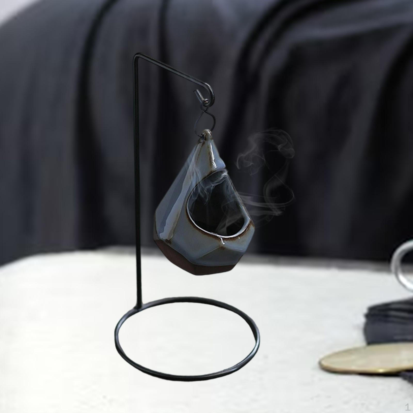 

Fragrance Holder Hanging Burner Iron Rack Gift Tea Light Candle Furnace for