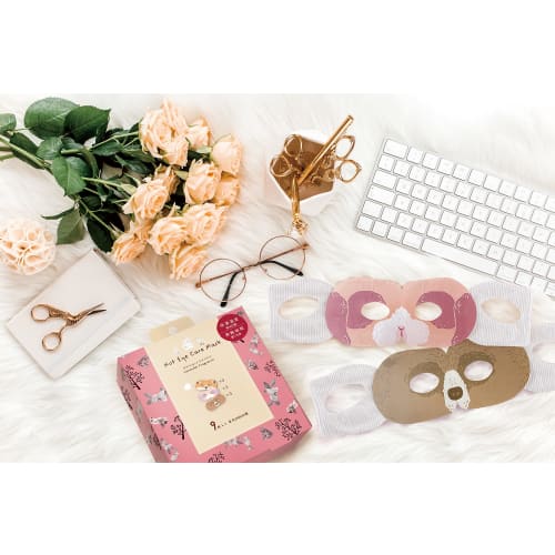 Honyarado Assorted 9-Piece Set of Animal-Printed Eye Masks