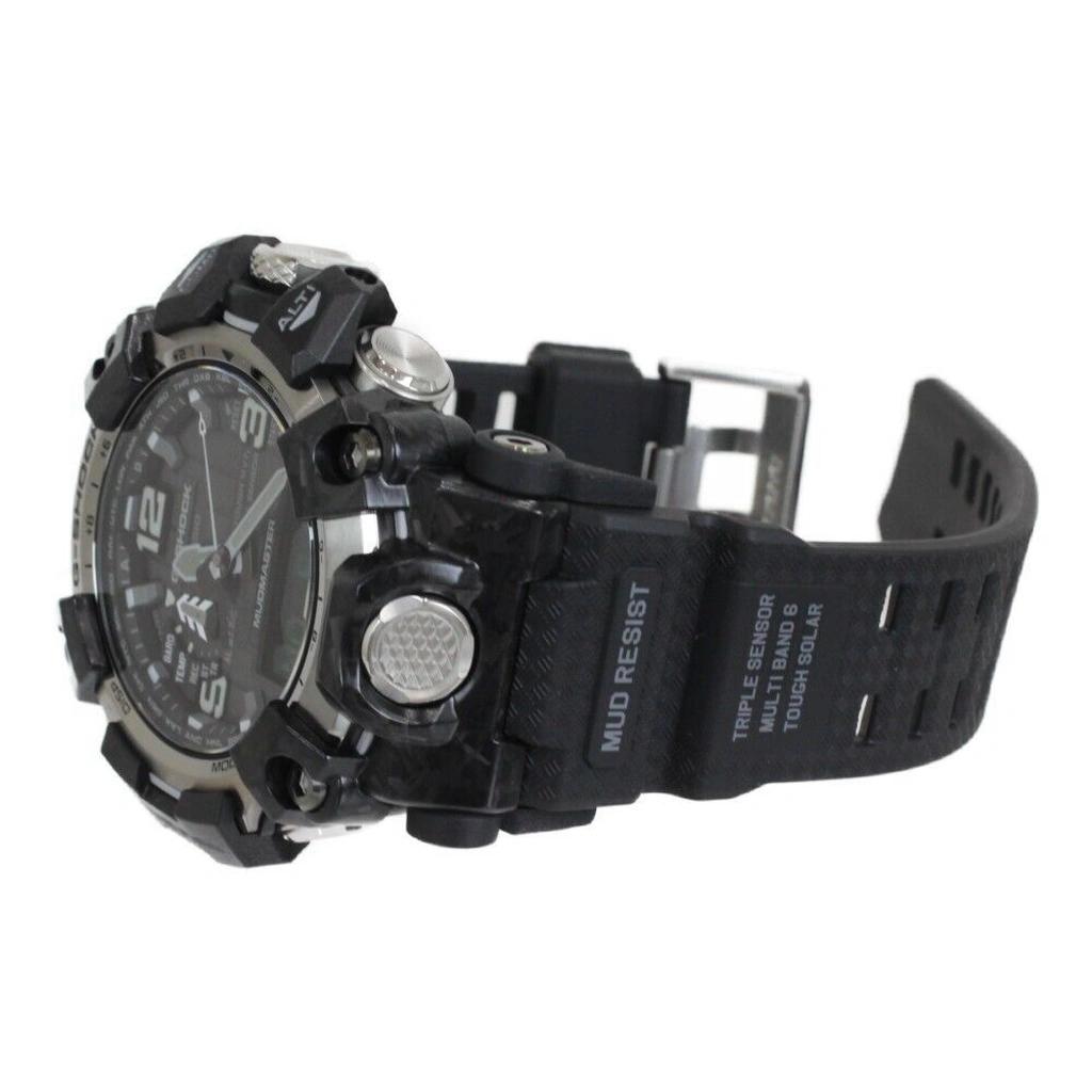 Refurbished Casio G-Shock Mudmaster Analog Digital Black Dial Solar GWG-2000-1A1 200M Men's Watch